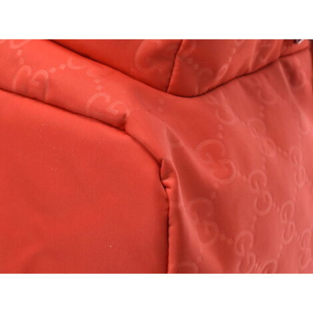 Gucci Backpack Gg Pattern Orange Nylon - image 6